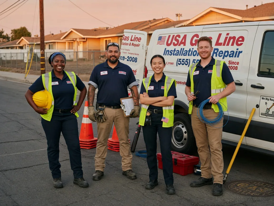 Gas Line Installation company in Leona, TX